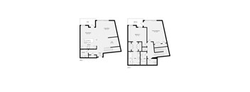 2  Bed  2.5 Bath Floor Plan | 2,007 Sq. Ft. at Misora Apartments, San Jose, California