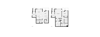 2  Bed  2.5 Bath Floor Plan | 1,936 Sq. Ft. at Misora Apartments, San Jose, 95128