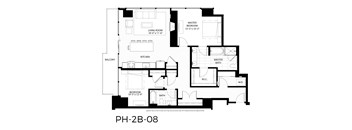 B11 Floor plan | 1,390 Sq. Ft. at 365 Nicollet, Manchester