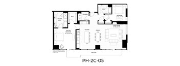 B12 Floor plan | 1,608 Sq. Ft. at 365 Nicollet, Manchester , 55401