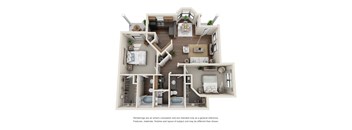 Sladestone | B5 Lower | Two Bed | Two Bath