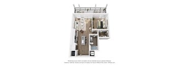 1 bed 1 bath A at The Merchant Apartments, South Carolina 29403