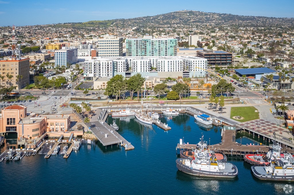 Aerial View of the Property  at Vue, San Pedro, 90731