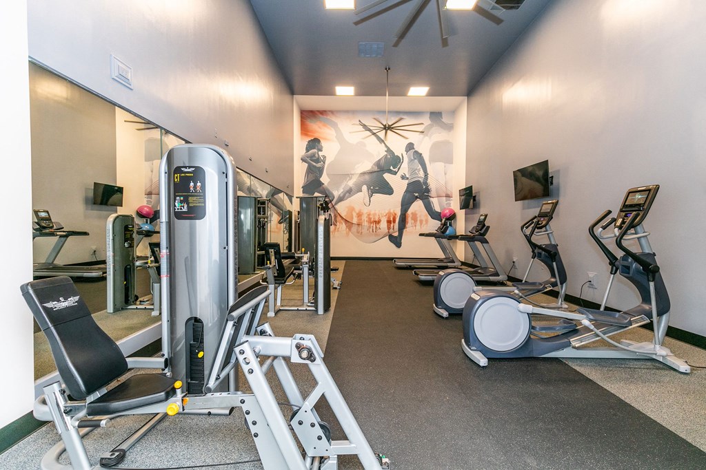 the gym at briarcliff apartments the gym at briarcliff apartments at Briarcliff Apartments, Atlanta, GA