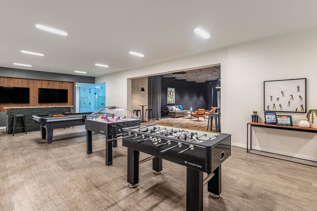 the preserve at ballantyne commons game room