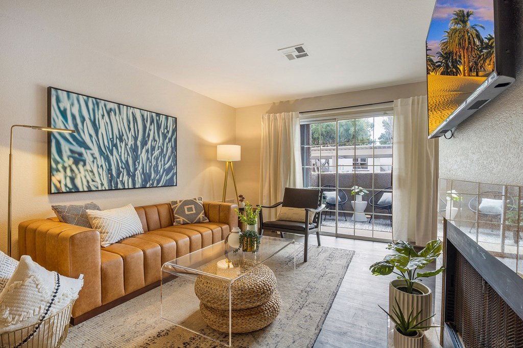 Updated Unit Living Space