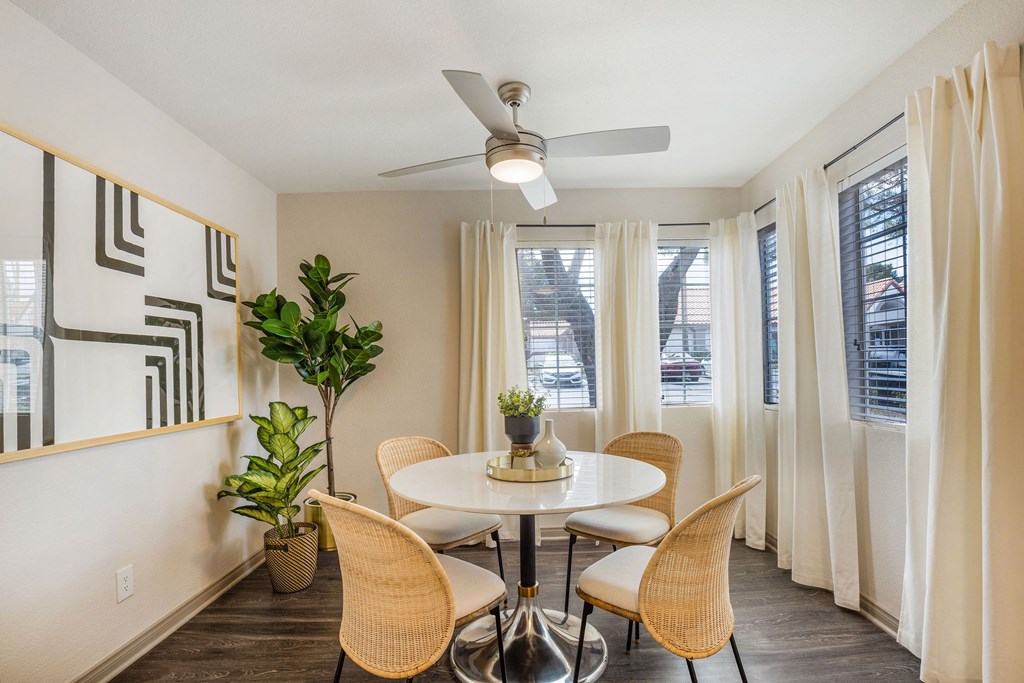 Updated Unit Dining Space