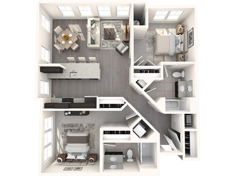 Douglas Floor Plan at  Heights at Glen Mills, Glen Mills, PA