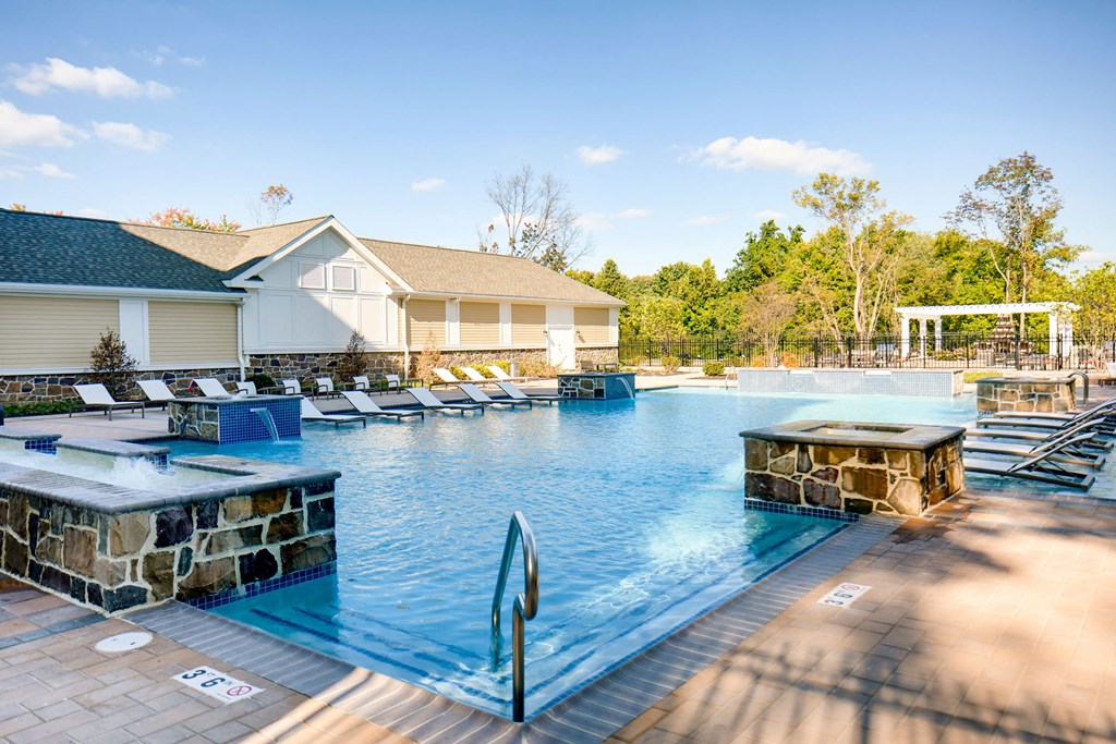 take a dip in our resort style pool at Heights at Glen Mills, Glen Mills, PA 19342