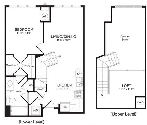 Lily Floor Plan | 1,026 Sq. Ft. at Heights at Glen Mills, Glen Mills