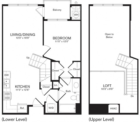 Magnolia Floor Plan | 883 Sq. Ft. at Heights at Glen Mills, Glen Mills, PA 19342
