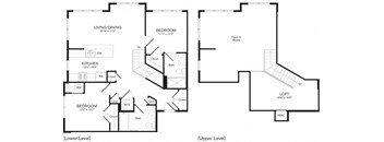 Spruce floor plan at Heights at Glen Mills, Glen Mills, PA 19342