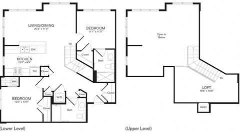 Spruce Floor Plan | 1,419 Sq. Ft. at Heights at Glen Mills, Glen Mills, PA 19342