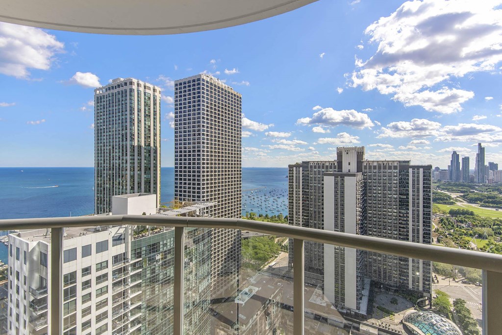 Balcony View at Shoreham and Tides, Chicago, 60601