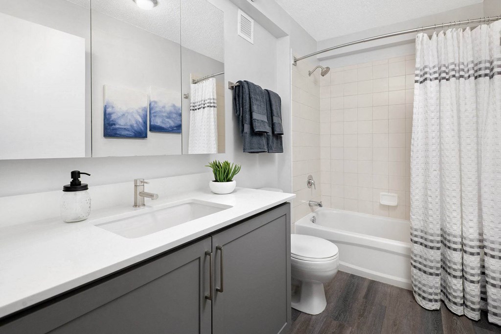 Bathroom at Shoreham and Tides, Chicago, IL