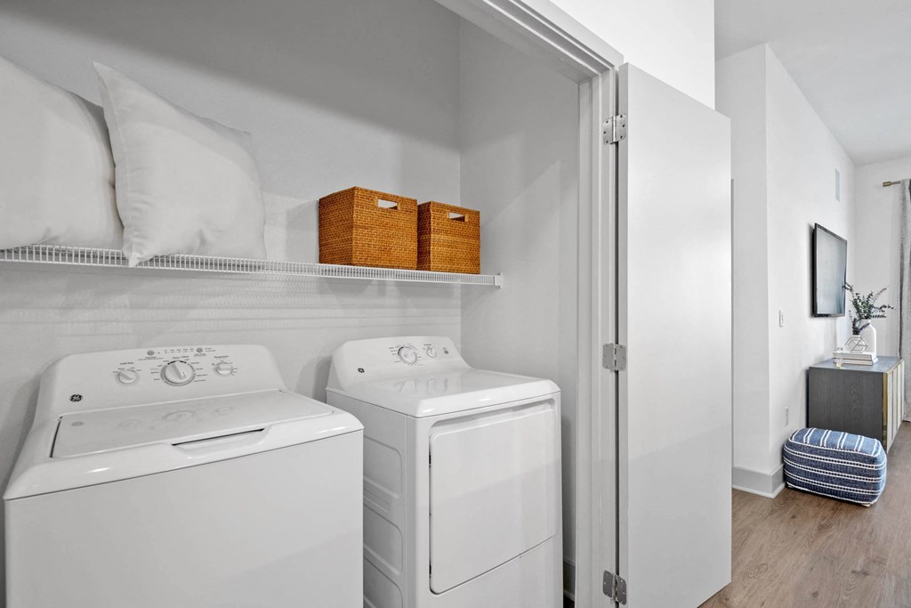 In-Unit Washer/Dryer  at Abstract at Design District, Dallas, TX, 75207