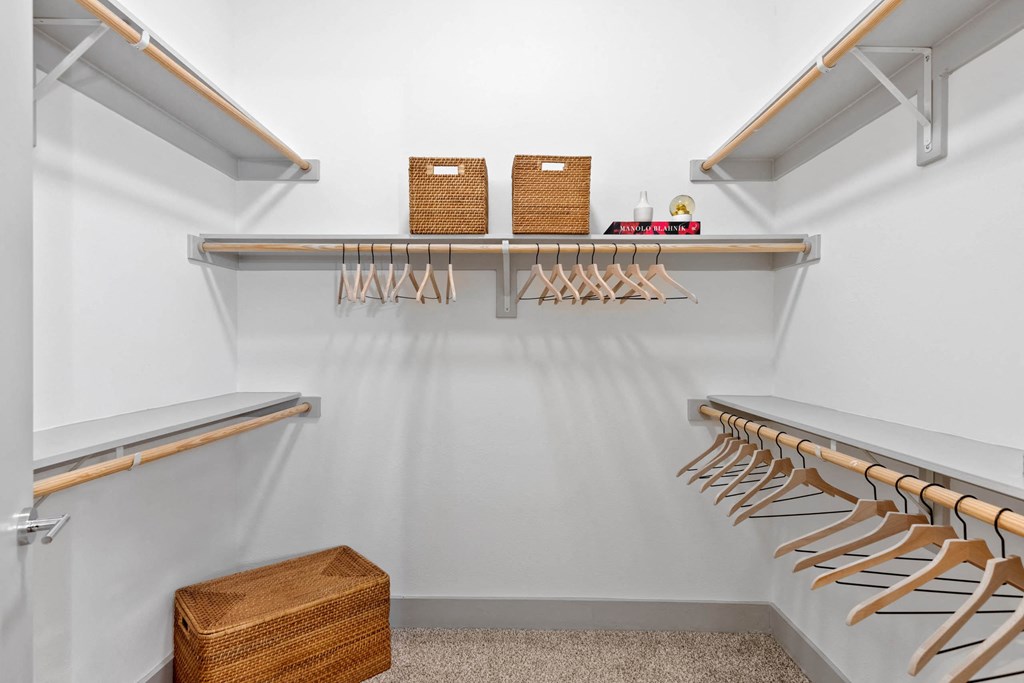 Huge Closet at Abstract  at Abstract at Design District, Dallas, Texas