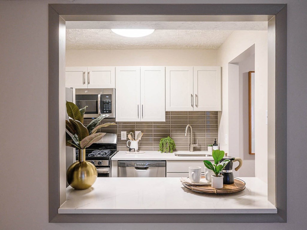 Kitchen 2_model Atria at Atria at Crabtree Valley, North Carolina