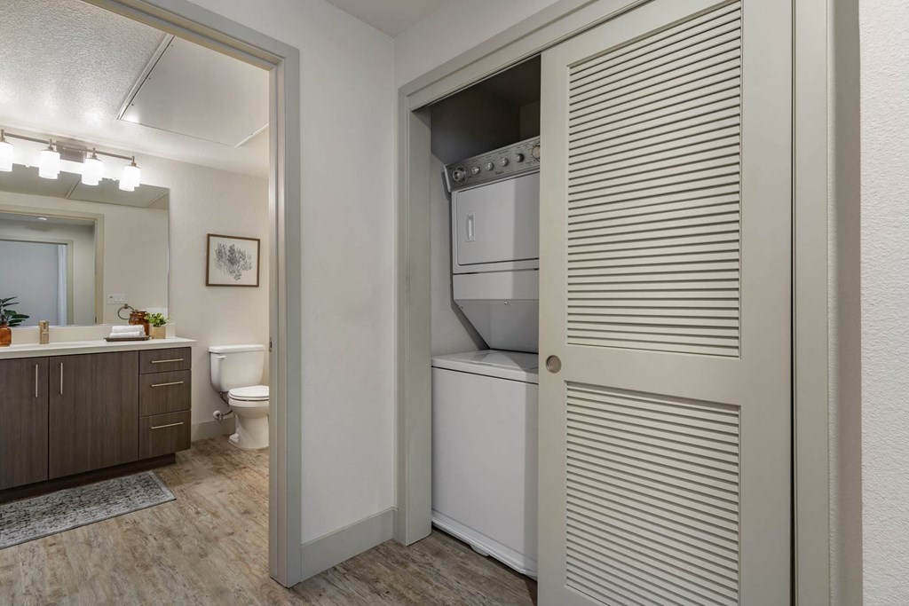 Bathroom/Washer and Dryer at Aventine, Hercules