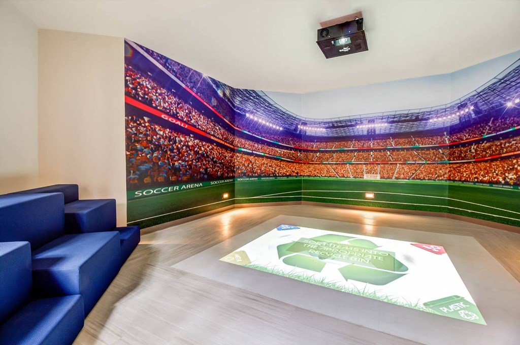 Soccer Simulator at Brackett Apartments, Edmonds, 98020