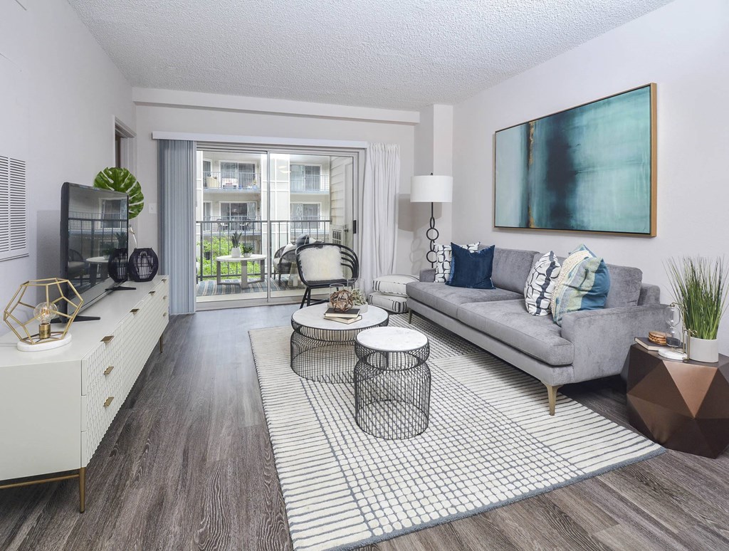 Living Room at The Citizen at Shirlington Village, Arlington, Virginia