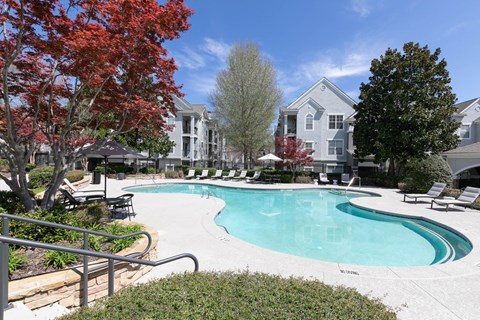 our apartments have a large swimming pool in our community at Deerfield Village, Georgia, 30004