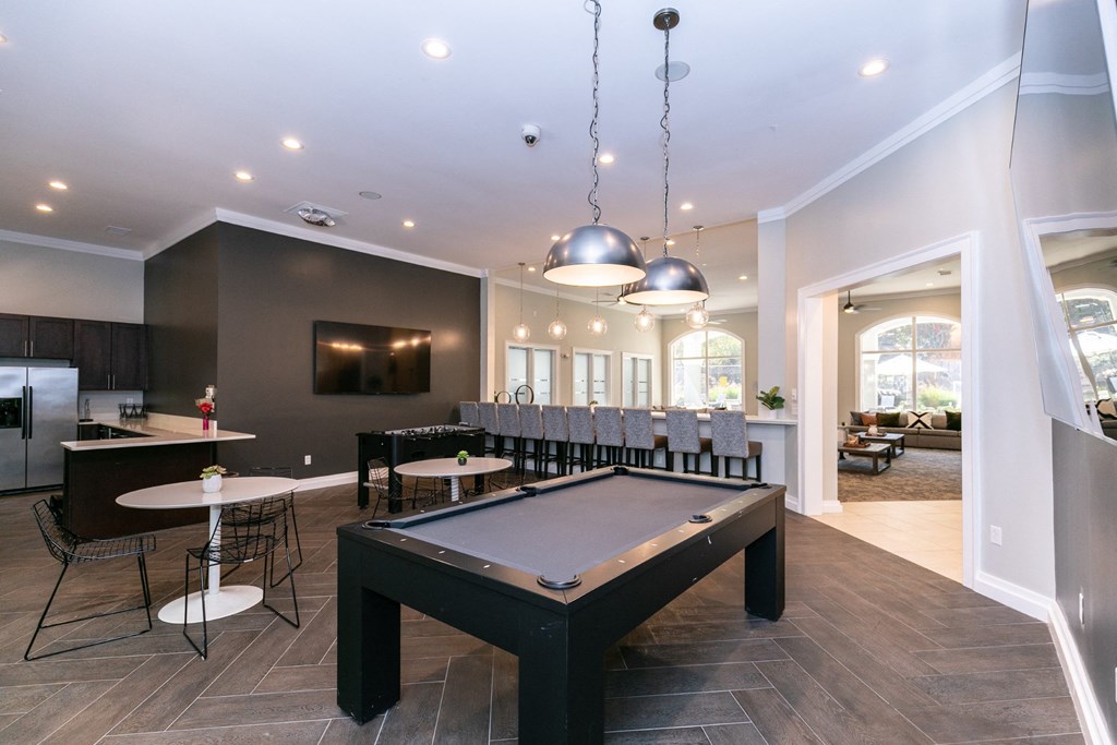 Billiards Table at Deerfield Village, Alpharetta, GA, 30004