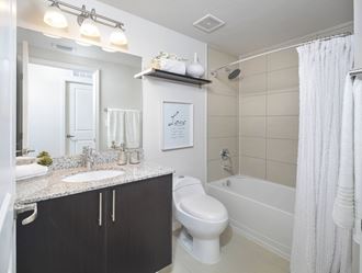 updated bathrooms | District West Gables Apartments in West Miami, Florida