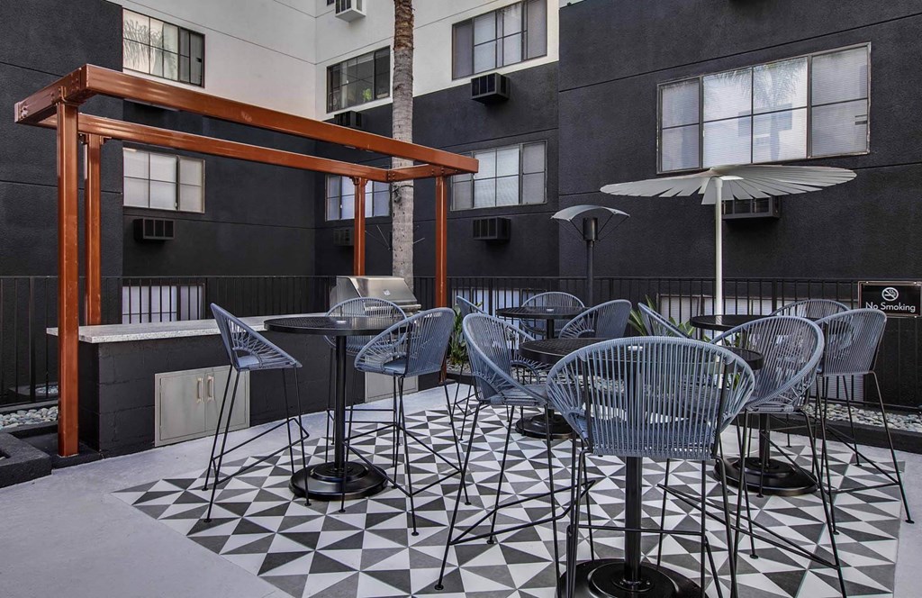 Duet on Wilcox Apartments  | Los Angeles, California  | Swimming Pool  at Duet on Wilcox, Los Angeles, California