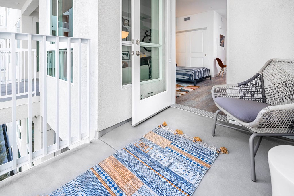 Balcony seating at G12, Los Angeles