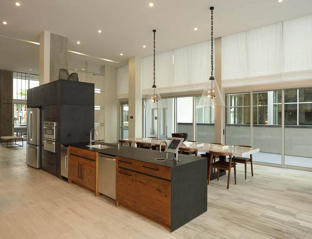 Wooden cabients at G12, Los Angeles, CA, 90015