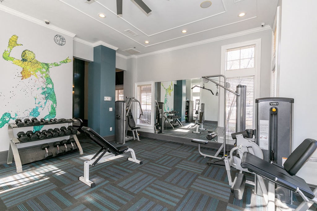 the gym Roswell Village, Roswell, Georgia