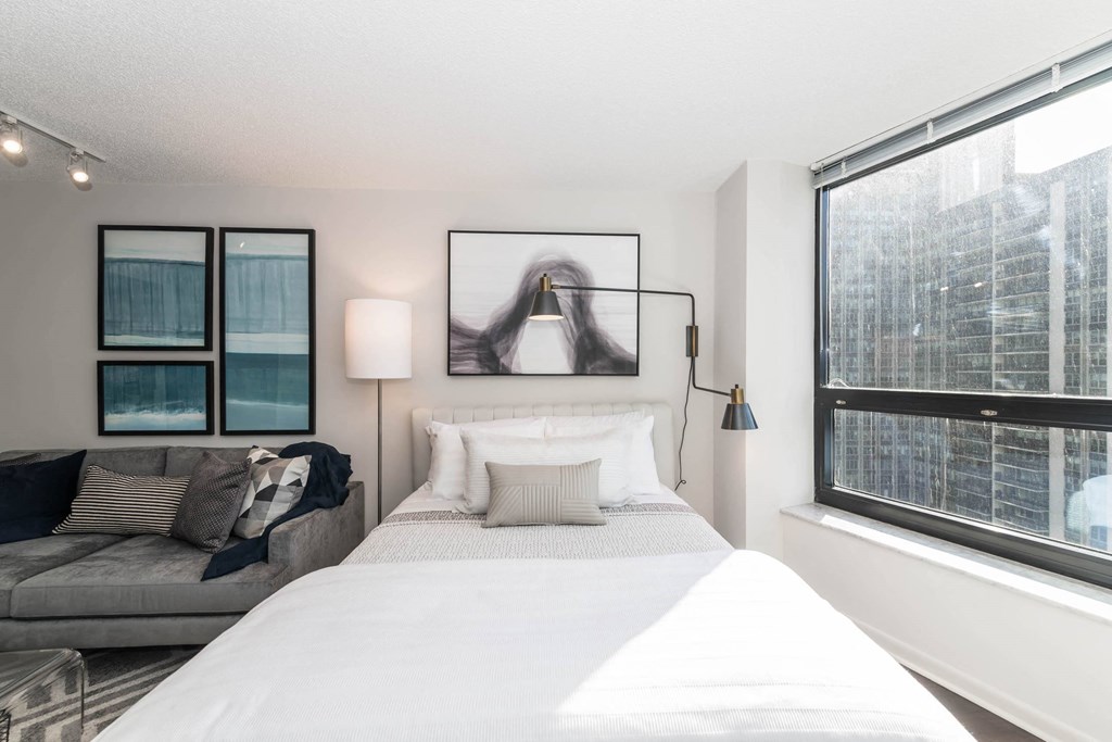 spacious studio floor plans | North Harbor Tower Apartments in Chicago, IL