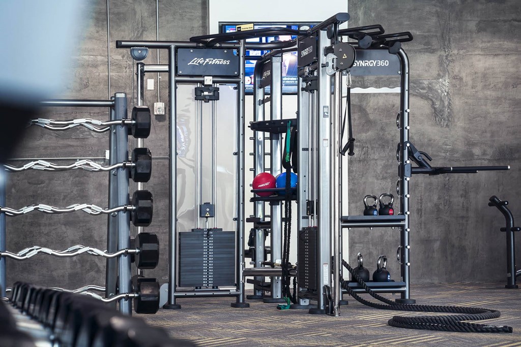 Olive DTLA Exercise Room Machine  at Olive DTLA, Los Angeles, CA