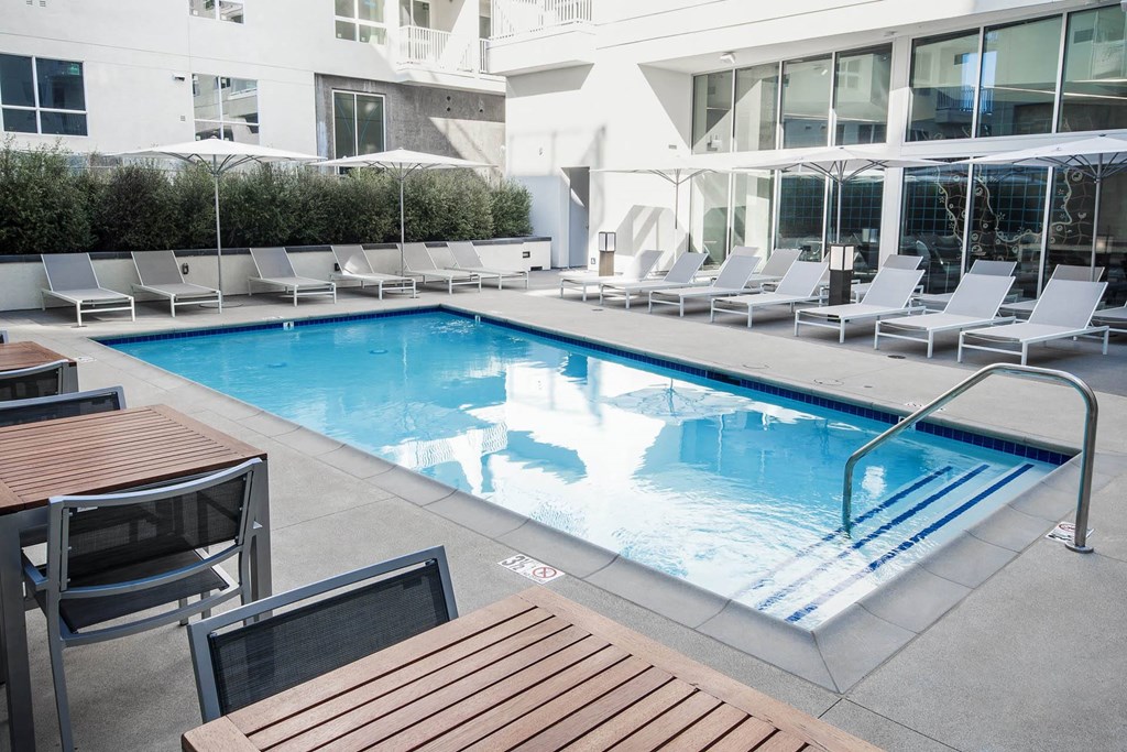 Olive DTLA Pool  at Olive DTLA, Los Angeles, CA