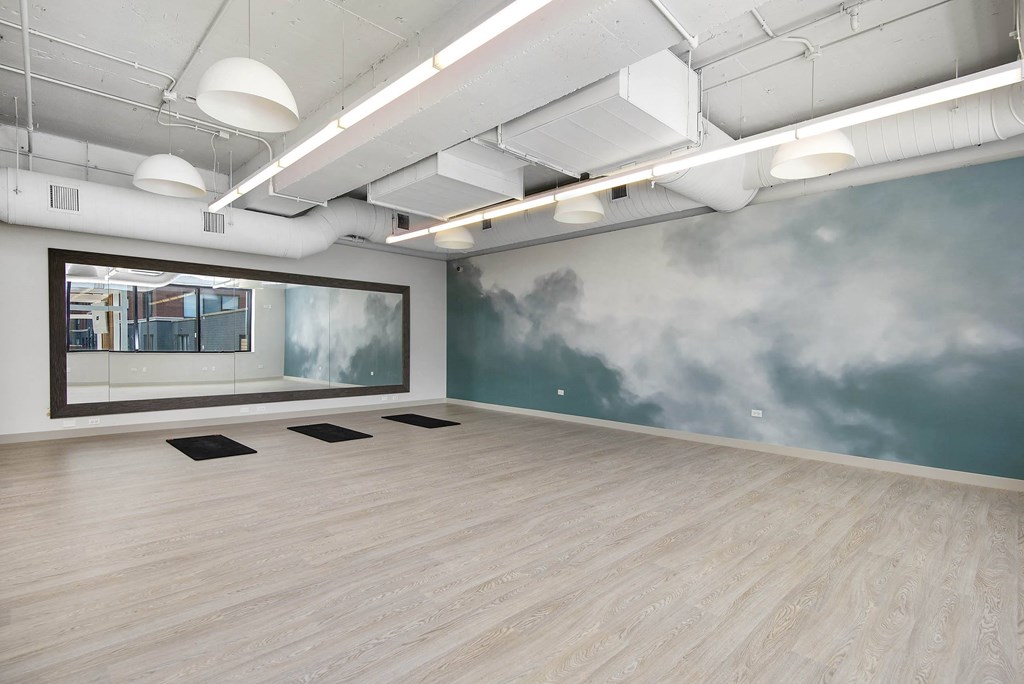Yoga Studio at River North Park Apartments, Chicago