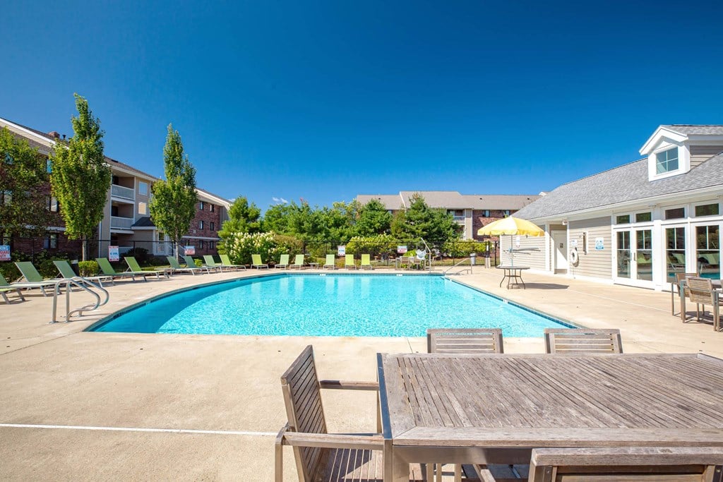 Poolside Chairs at Rosemont Square, Randolph, MA
