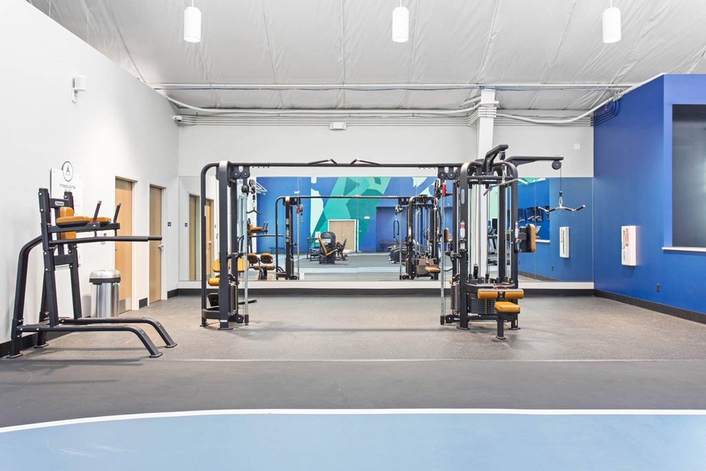 Two Level Fitness Center at The Annaline, Nashville, TN, 37217
