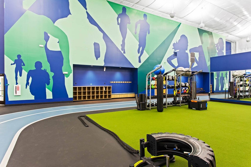 Beautiful Fitness Center at The Annaline, Nashville, TN, 37217