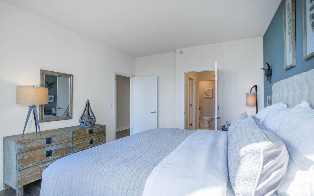 Gorgeous Bedroom at The Elle Apartments, Chicago