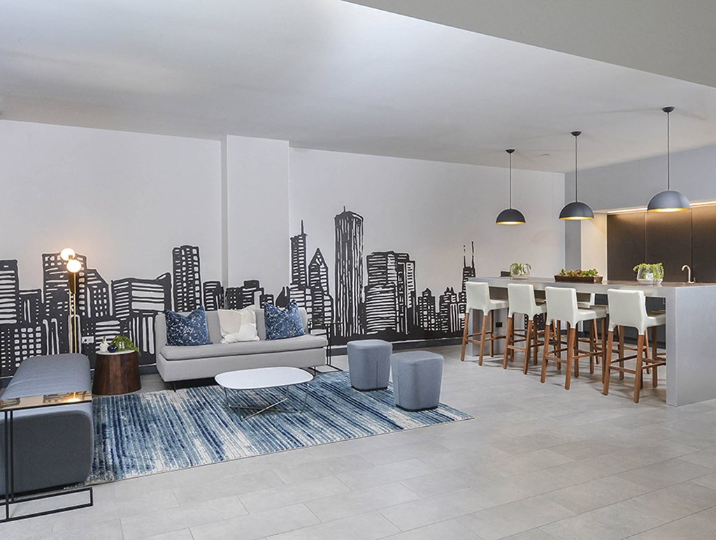 The Montrose Resident Clubhouse View 2 at The Montrose, Illinois, 60613