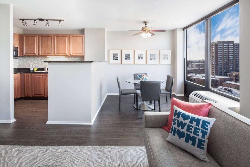 The Montrose Unit Dining Room at The Montrose, Chicago, IL