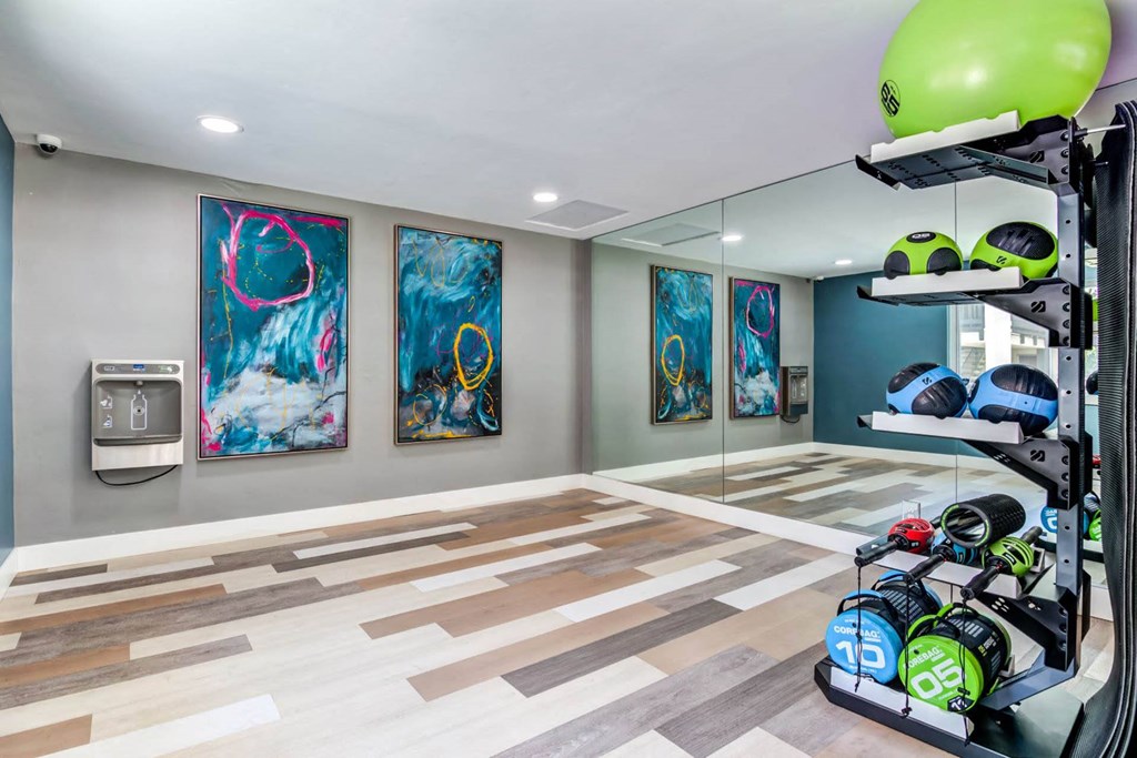 Veranda La Mesa gym  at Veranda La Mesa, California, 91942