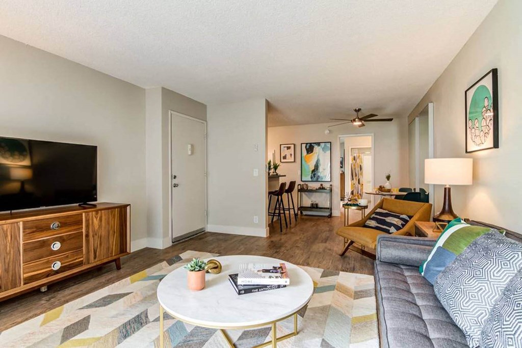 Veranda La Mesa living room  at Veranda La Mesa, La Mesa, CA, 91942