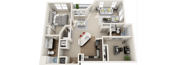a 2400 sq ft floor plan is shown in this rendering