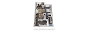 S3 Floor Plan at Willowest in Lindbergh, Atlanta, GA