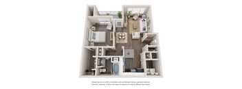 a 1 bedroom floor plan