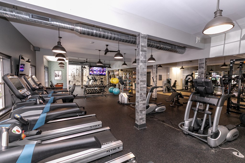 Fitness Center Fitness Center at Willowest in Collier Hills in Atlanta, GA 30318
