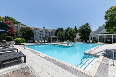 Huge Pool at Willowest in Collier Hills in Atlanta, GA 30318