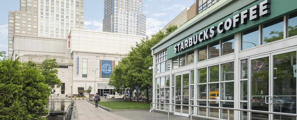 Starbucks Coffee at 15 Bank Apartments, White Plains